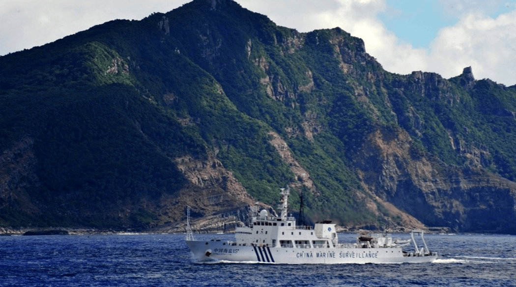 皇冠信用網代理占成_中国大驱赴钓鱼岛皇冠信用網代理占成,日方喊话数次无果,眼睁睁看中方投下不明物体